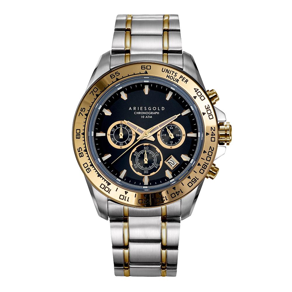 ARIES GOLD G 7024 SG-BKG MONZA CHRONOGRAPH MEN'S WATCH